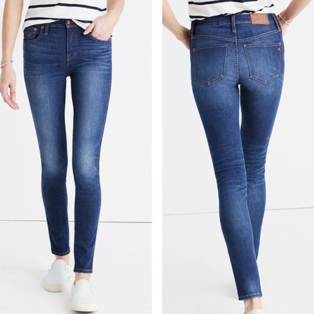 Madewell 9" High-Rise Skinny Jeans Patty Wash 27